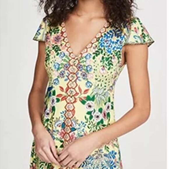 Alice + Olivia Hadley Floral Mini Dress – Size 2 – NWOT - Picture 6 of 11